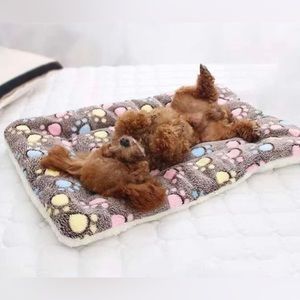 Paw Print Pet Bed